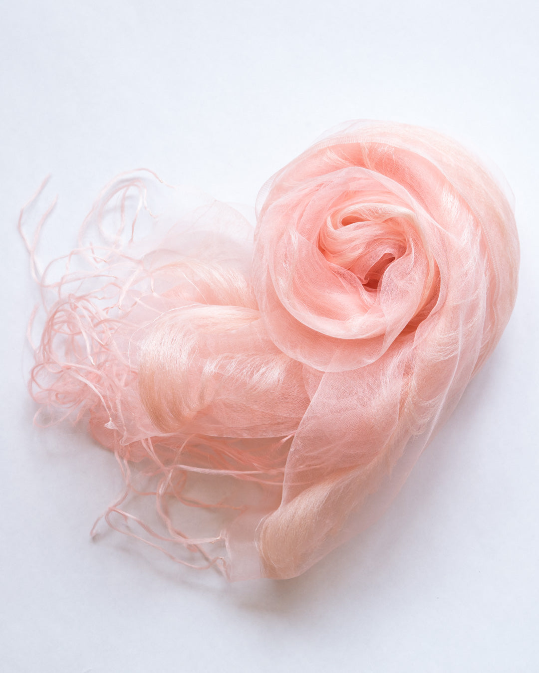 桜染め 二重羽衣マフラー – Maito Design Works | Naturaldyeing
